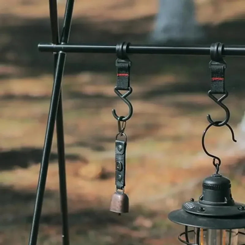 Camping Bell Loud Hiking Outdoor Safety Bear Bell Hiking Helps Prevent Scaring Wildlife Hiking Survival Tools