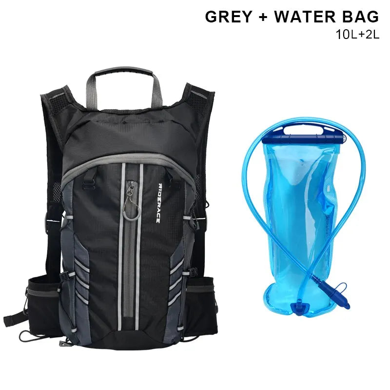 Water Bag Foldable 10L Sport Outdoor Hiking Portable Breathable For Cycling Road Bike Pouch Hydration Backpack