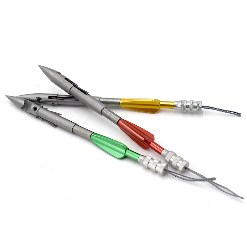 Professional Barbed Harpoon Shooting Fish Special Metal Dart Accessories Slingshot Fishing Special Harpoon Fish Arrow