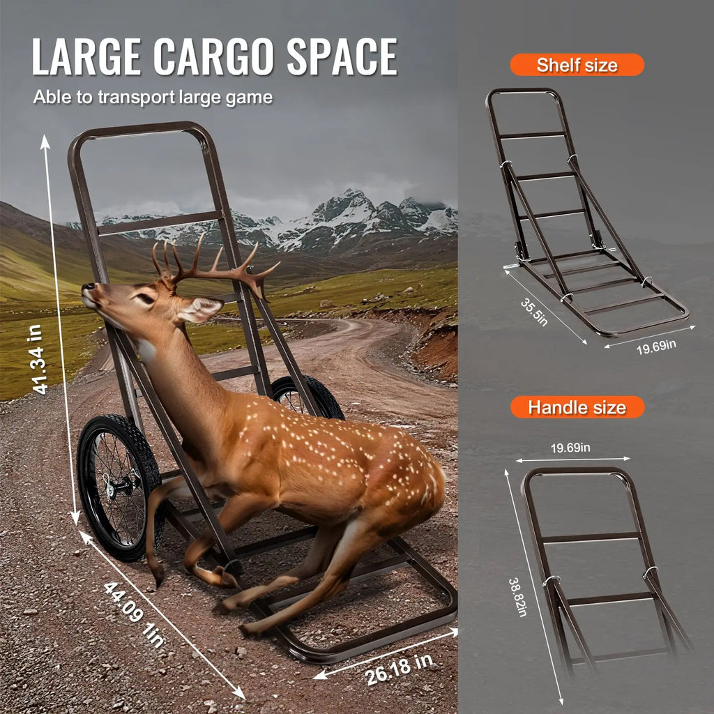 300 LBS Capacity Deer Cart