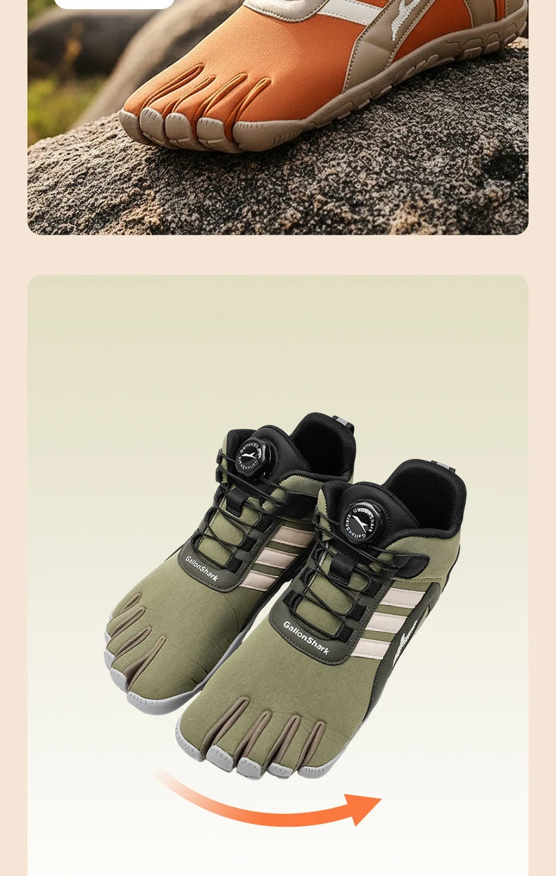 Five-Toe Water Shoes | Barefoot Sneakers for Hiking, Beach, Yoga & Outdoor Sports | Non-Slip & Breathable