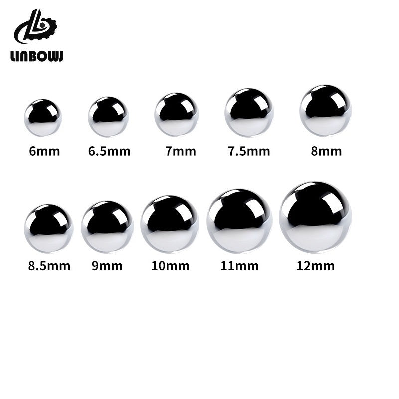 Steel Ball Slingshot Hunting Iron Metal Ball 6mm 7mm 8mm 9mm 10mm 11mm12mm Catapult Hitting Steel Ball 3mm 4mm 5mm  Bearing