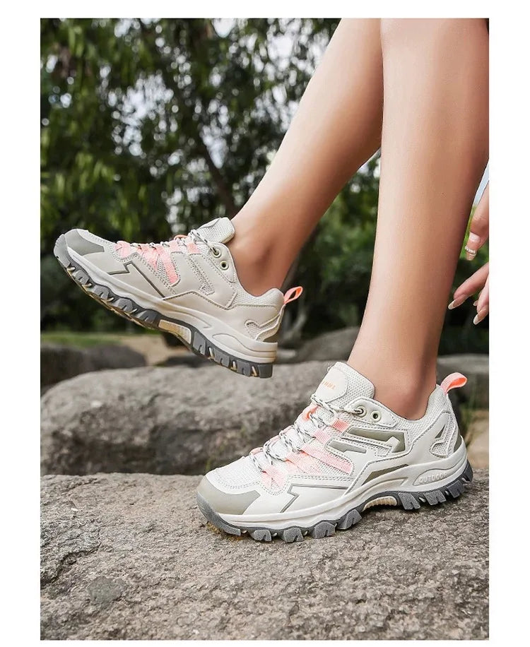 New Women & Men Hiking Shoes Outdoor Trekking Sports Climbing Camping Boots Non-slip Waterproof Walking Jogging Trainers Sneakers