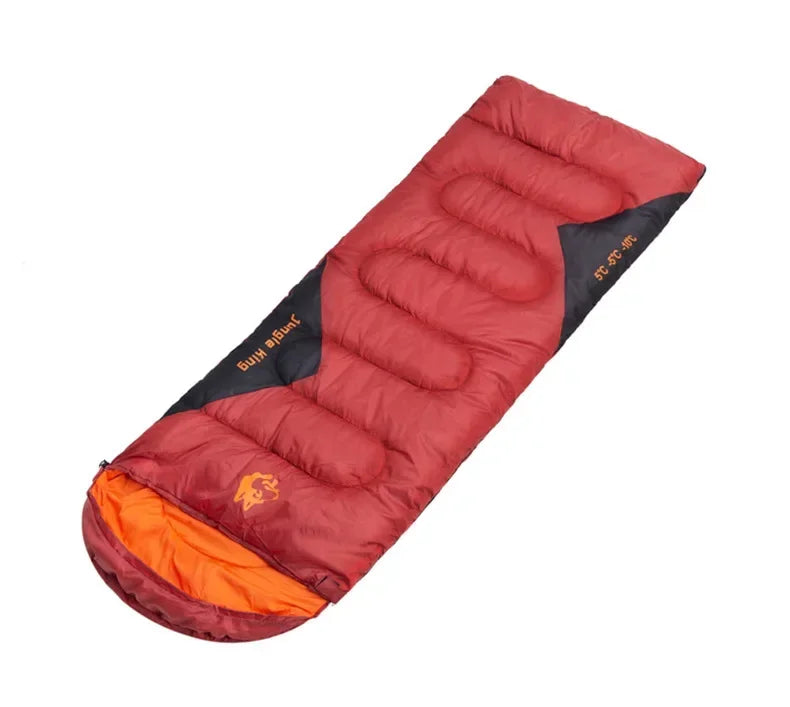MOUNTAINHIKER JUNGLEKING Camping Sleeping Bag Ultralight Waterproof 4 Season Warm Envelope Sleeping Bags for Outdoor Hiking