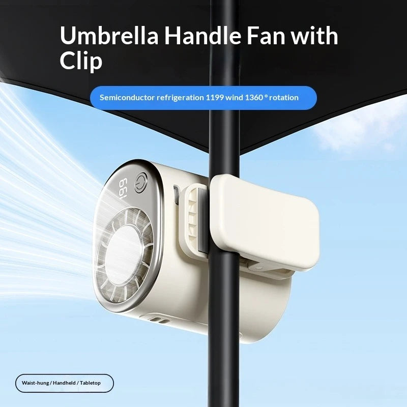 Portable Fans Convenient Creative Small Fan Pocket Hand-held Fan Lightweight Handheld Mini Fans for Outdoor Camping Clip Fans