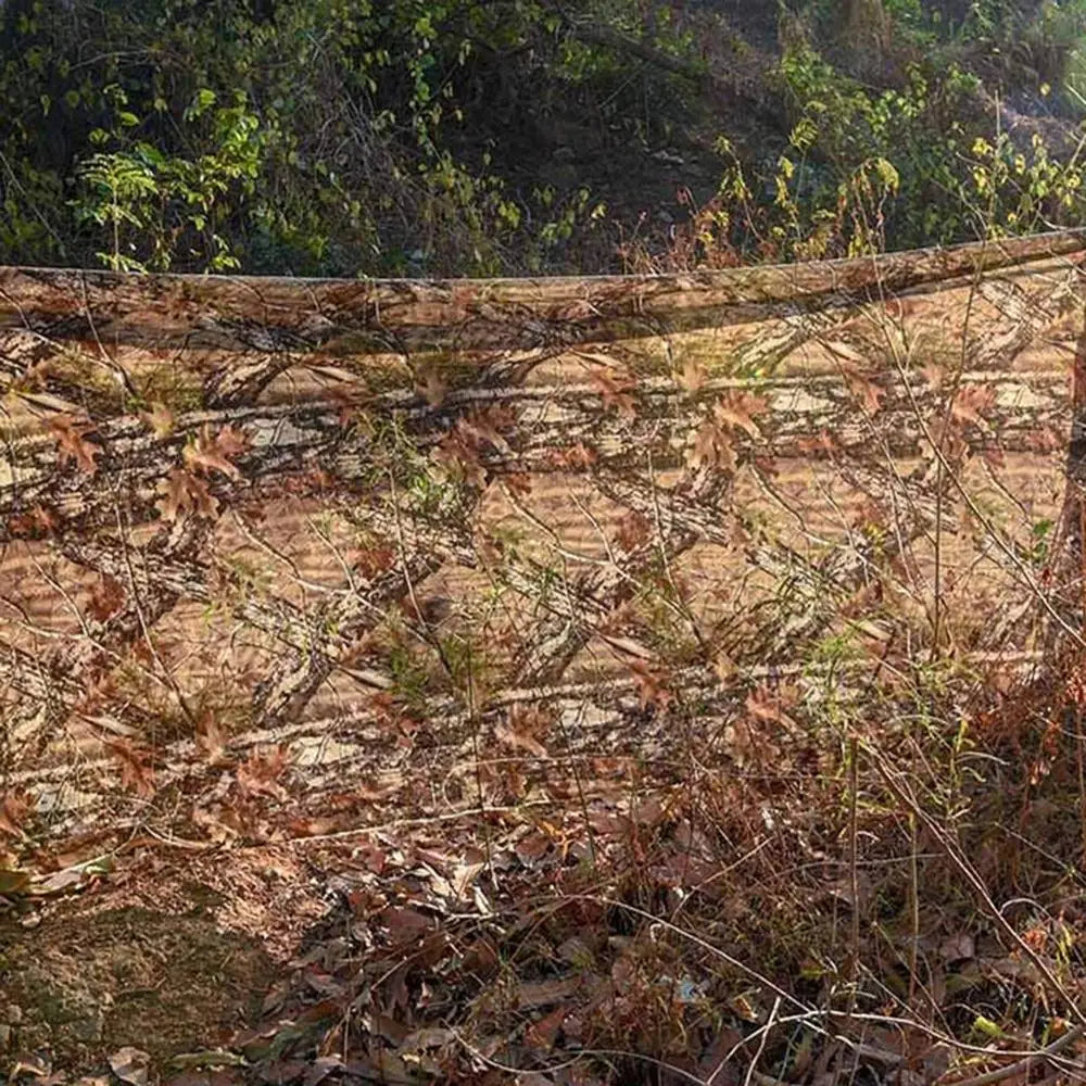 Camouflage Burlap Camouflage Netting Cover Realistic Camouflage Tarp Camouflage Netting Mesh For Hunting Ground Blinds