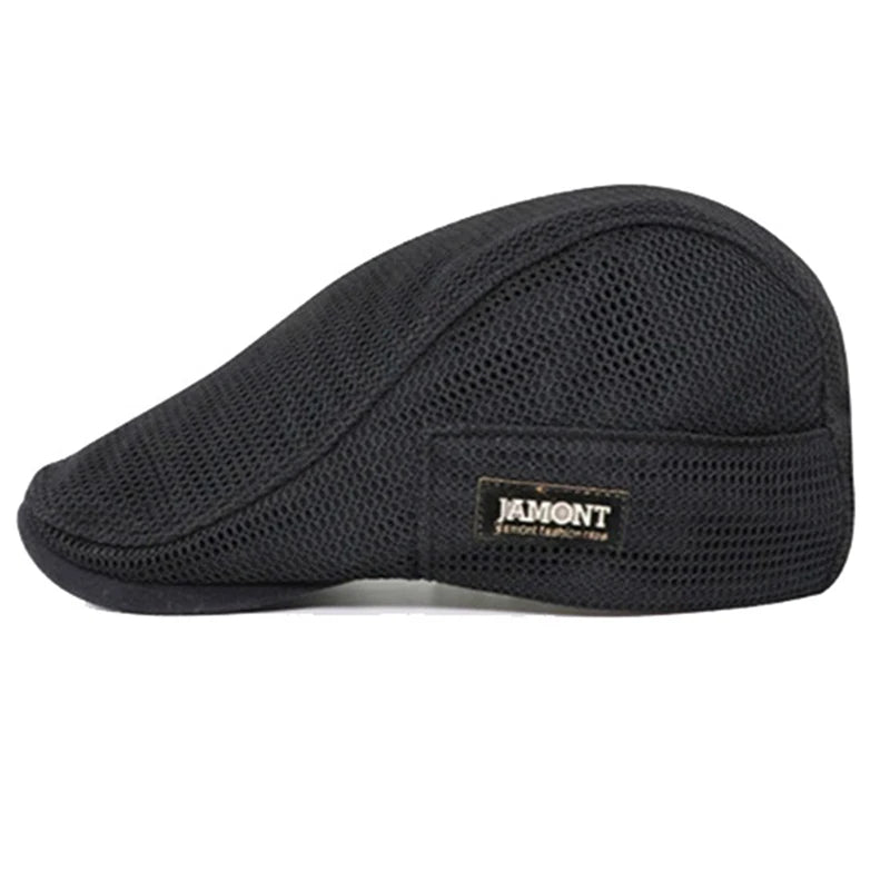 Men's Mesh Baseball Cap Breathable Summer Caps Dad Hat Outdoor Fishing Hats Trucker Cap