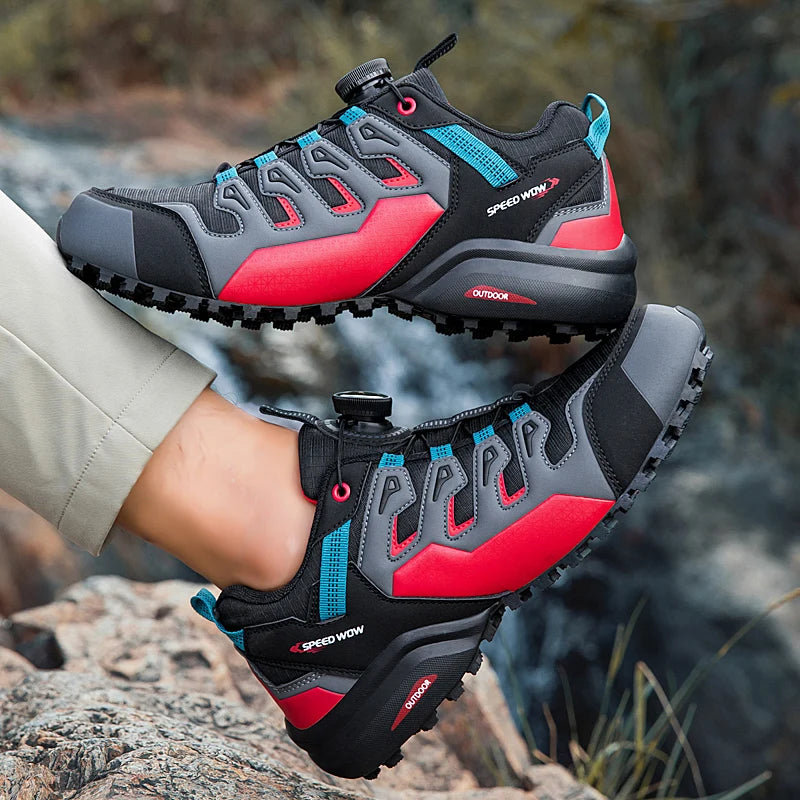 Men's Fashion Hiking Boots All-Season Wear Slip-Resistant, Comfortable, Durable Ideal for Outdoor Hiking and Mountain Climbing