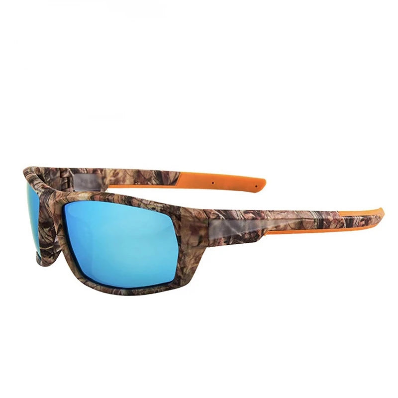 Camouflage Polarized Fishing Glasses Men Women Cycling Hiking Driving Sunglasses Outdoor Sport Eyewear Camo Riding Windproof