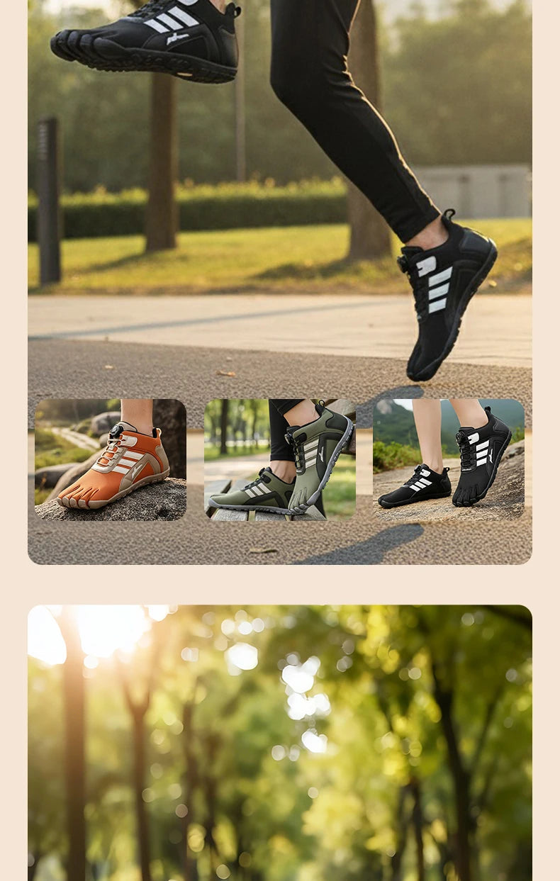 Five-Toe Water Shoes | Barefoot Sneakers for Hiking, Beach, Yoga & Outdoor Sports | Non-Slip & Breathable