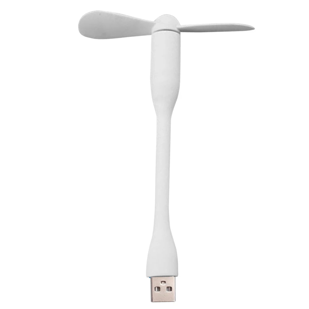Flexible Portable Mini Fan for Power Bank Notebook Computer Summer Travel Cooling Cooler Mobile Phone USB Gadgets Fans