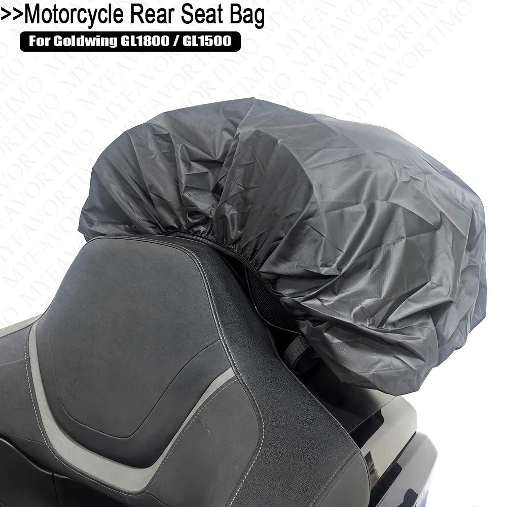 Motorcycle Rear Seat Luggage Rack Bag For Goldwing GL1800 GL1500 Trunk Tail Luggage Cases Top Bag large capacity Waterproof Bag
