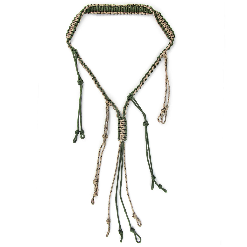 Hunting Decoy Rope Duck Call Lanyard Cord Hunter Game Adjustable 12 Rings Braided Whistle Bird Collar Sling Hunting Supplies New