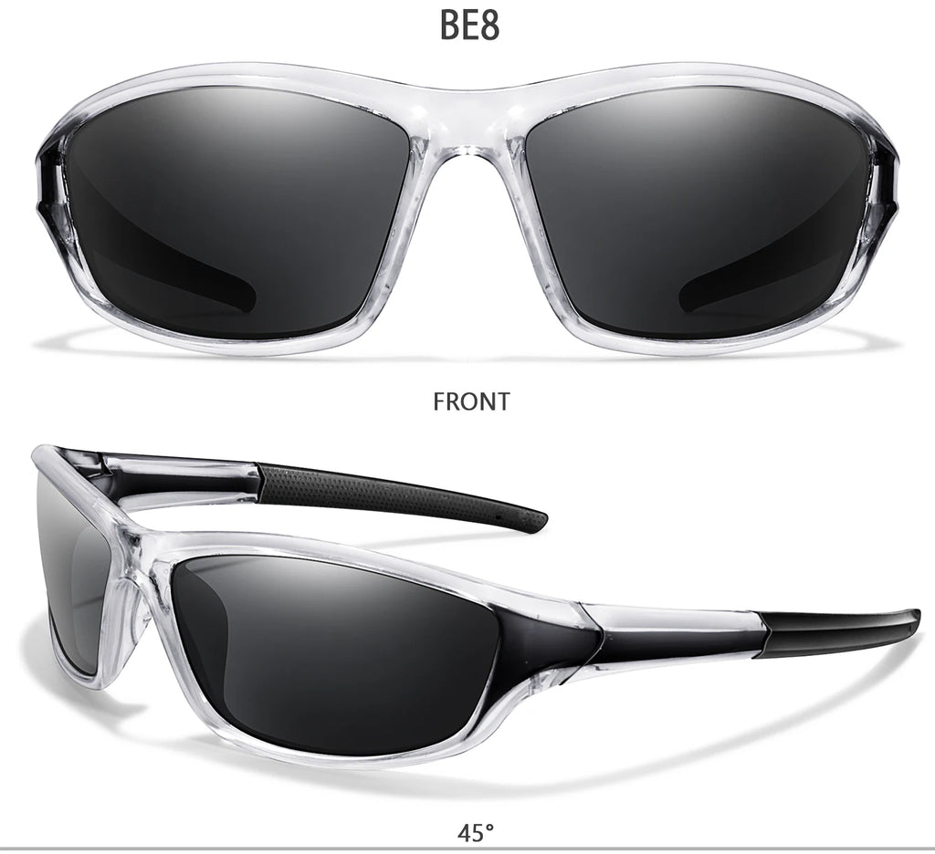 Polarized Fishing Sunglasses Men And Women Sports Colorful Glasses with UV protection for Outdoor Running, Hiking, Cycling