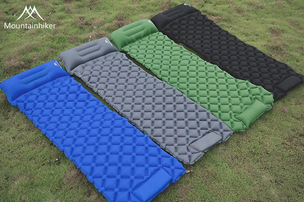 Mountainhiker Ultralight Self-inflating Air Mattress Thicken Sleeping Pad Inflatable Beach Picnic Mat Camping Tent Air Cushion