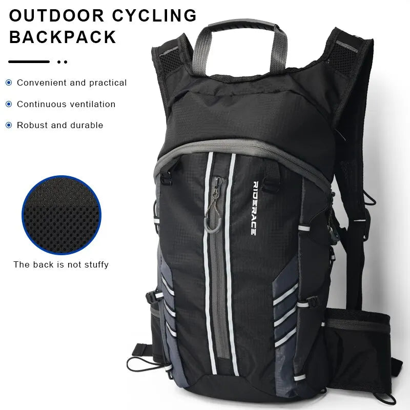 Water Bag Foldable 10L Sport Outdoor Hiking Portable Breathable For Cycling Road Bike Pouch Hydration Backpack