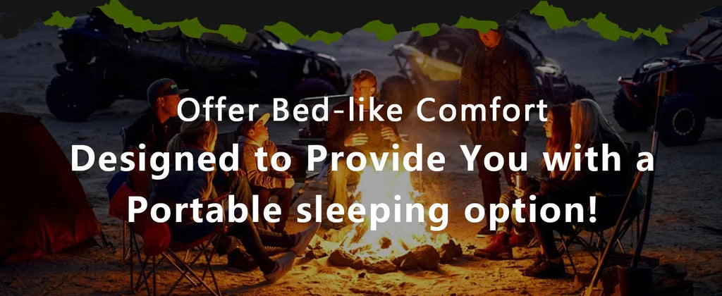 Double Air Mattress with Built-in Pillow Pump Outdoor Sleeping Mattress Camping Air Mattress for Backpacking