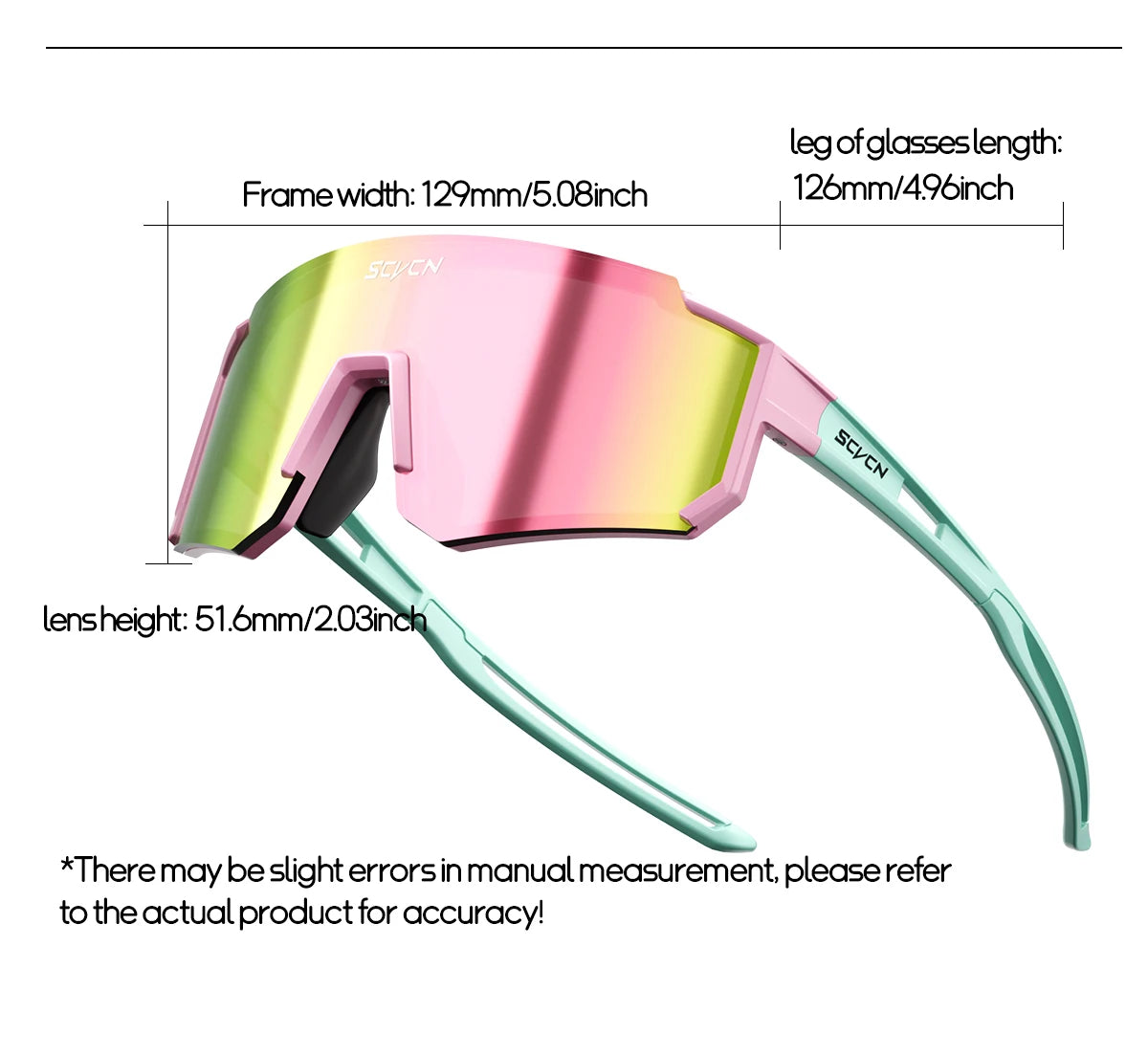 SCVCN Children Sports Glasses Kids Road Bikes Cycling Eyewear Photochromic UV400 Goggles Outdoor Cycling Teenager Sunglasses
