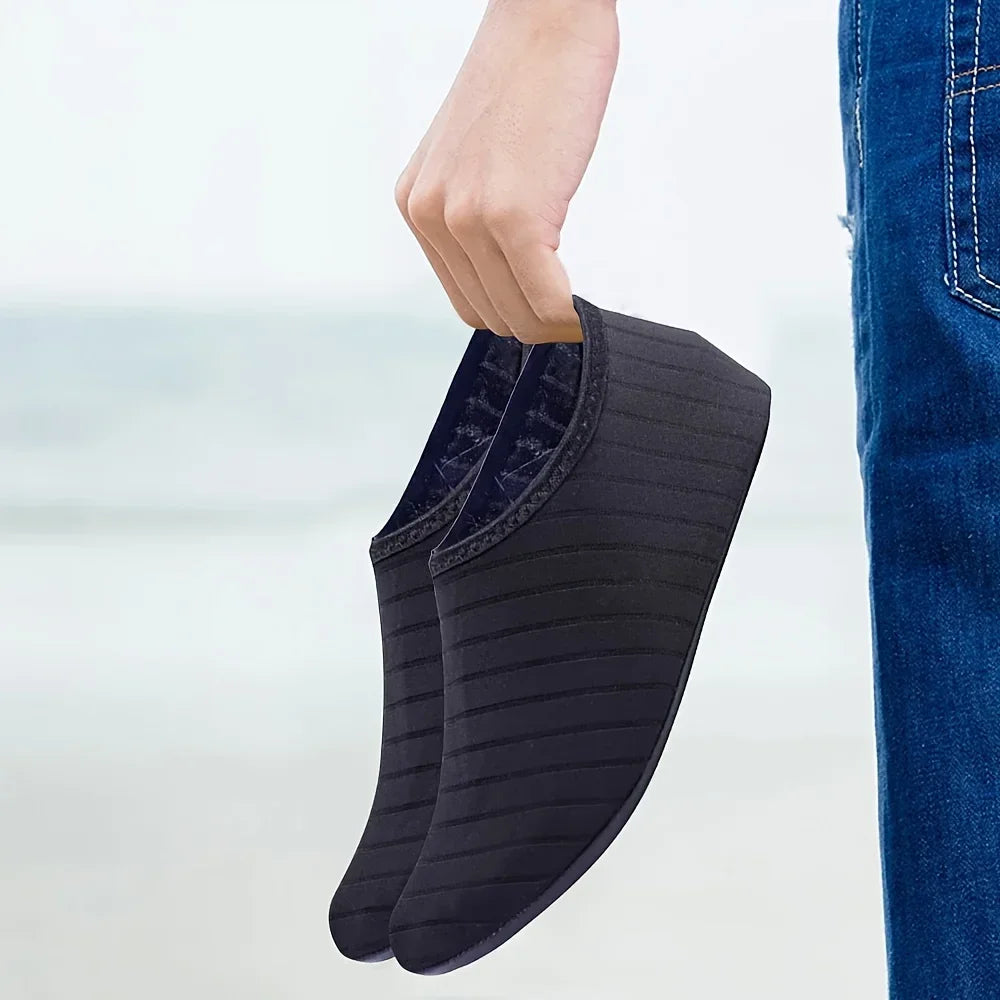 1Pair Water Shoes Women Men Barefoot Socks Anti-Slip Quick-Dry Beach Swim Water Sports Shoes Summer Casual Sports Water Sneakers