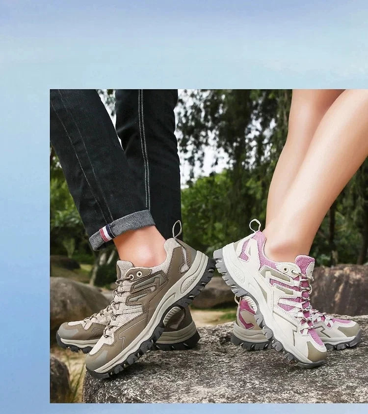 New Women & Men Hiking Shoes Outdoor Trekking Sports Climbing Camping Boots Non-slip Waterproof Walking Jogging Trainers Sneakers