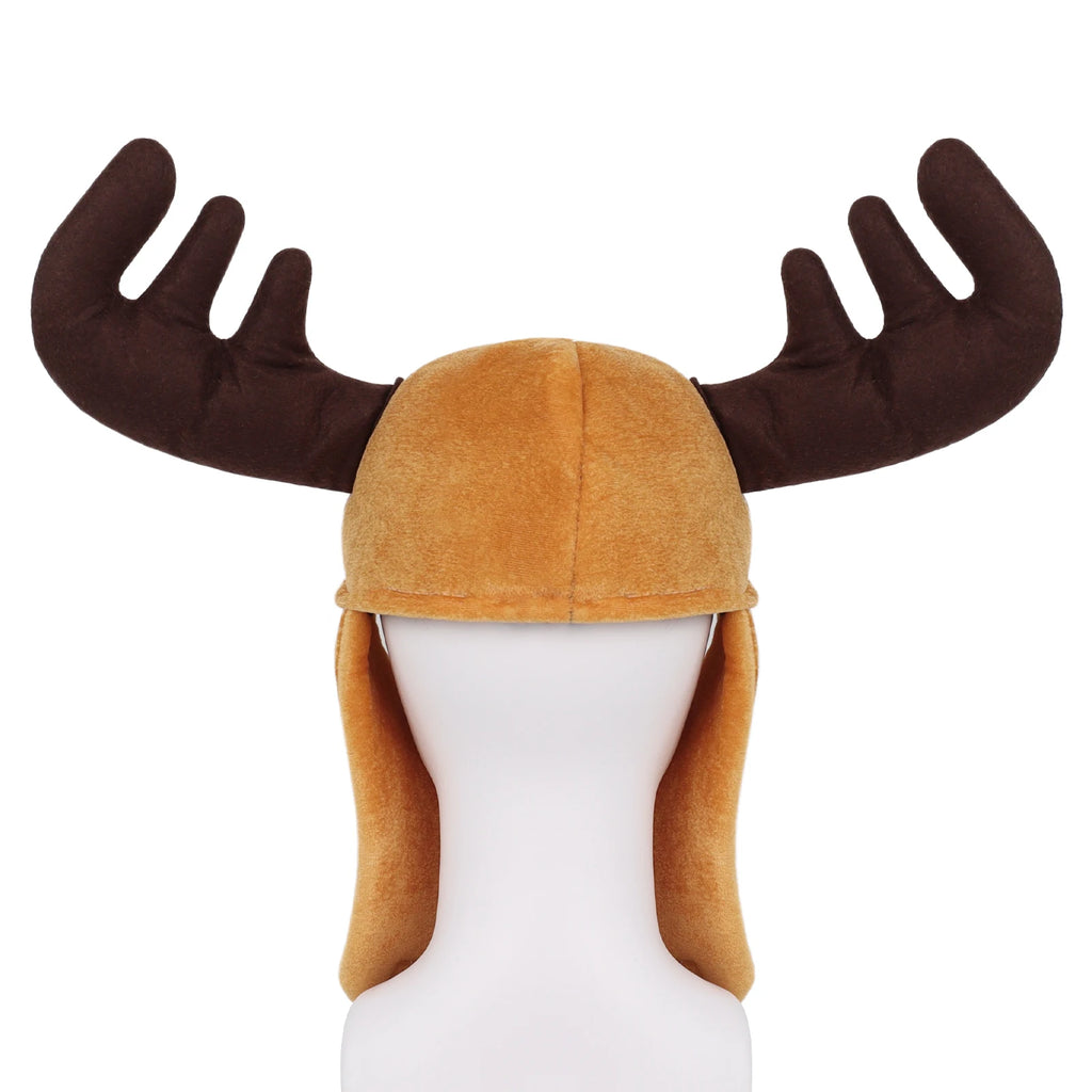 Animal Deer Hat Plush Cute Antlers Headwear Party Cosplay Costume Headpiece Accessory