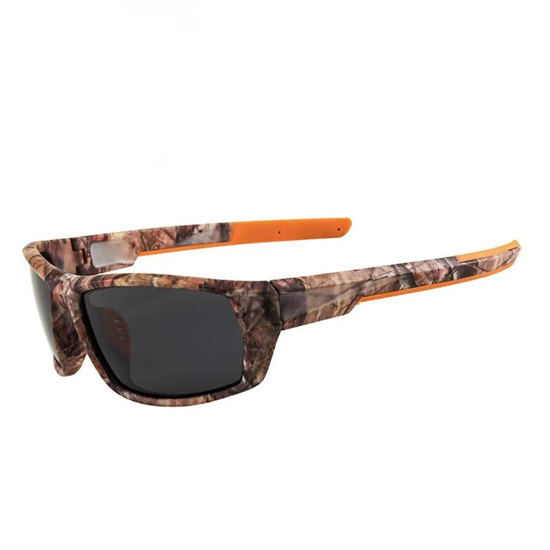 Camouflage Polarized Fishing Glasses Men Women Cycling Hiking Driving Sunglasses Outdoor Sport Eyewear Camo Riding Windproof