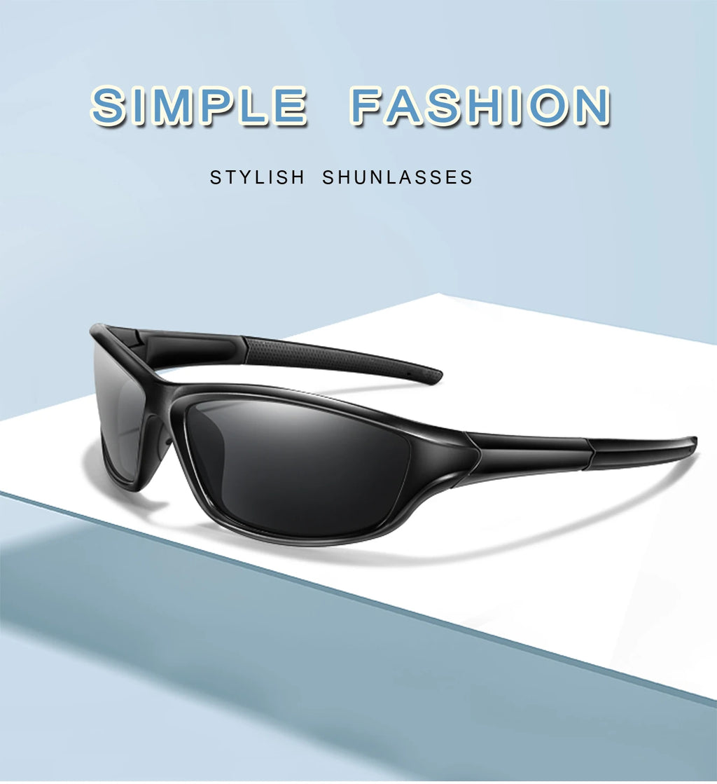 Polarized Fishing Sunglasses Men And Women Sports Colorful Glasses with UV protection for Outdoor Running, Hiking, Cycling