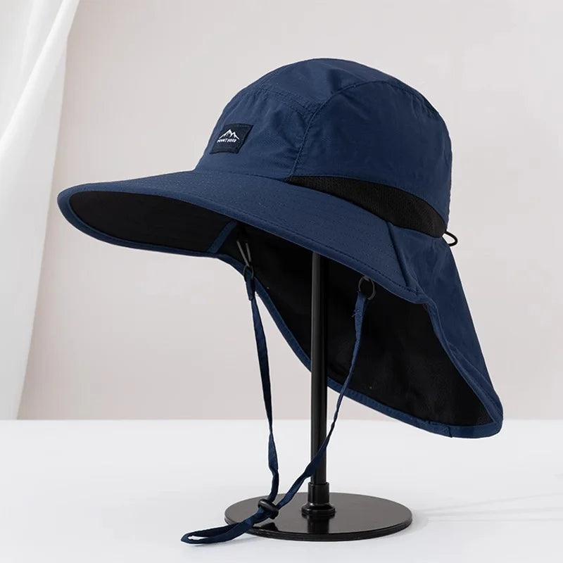 Outdoor Sun Protection Fisherman Hat for Both Men and Women, Suitable for Fishing, Traveling, Outdoor Camping, and Hiking