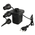Electric Air Pump with 3 Nozzles Portable Air Mattress Pump Quick-Fill Inflator/Deflator Pumps for Inflatables Air Cushion Bed