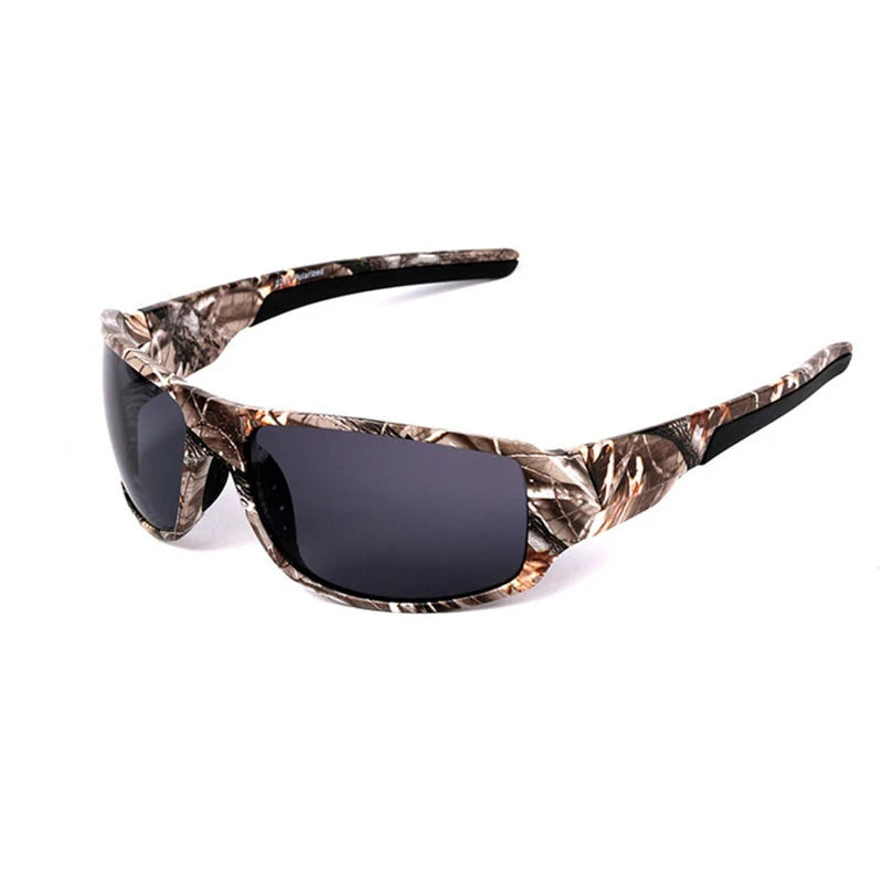 Camouflage Polarized Fishing Glasses Men Women Cycling Hiking Driving Sunglasses Outdoor Sport Eyewear Camo Riding Windproof
