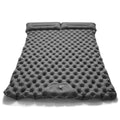 Double Air Mattress with Built-in Pillow Pump Outdoor Sleeping Mattress Camping Air Mattress for Backpacking
