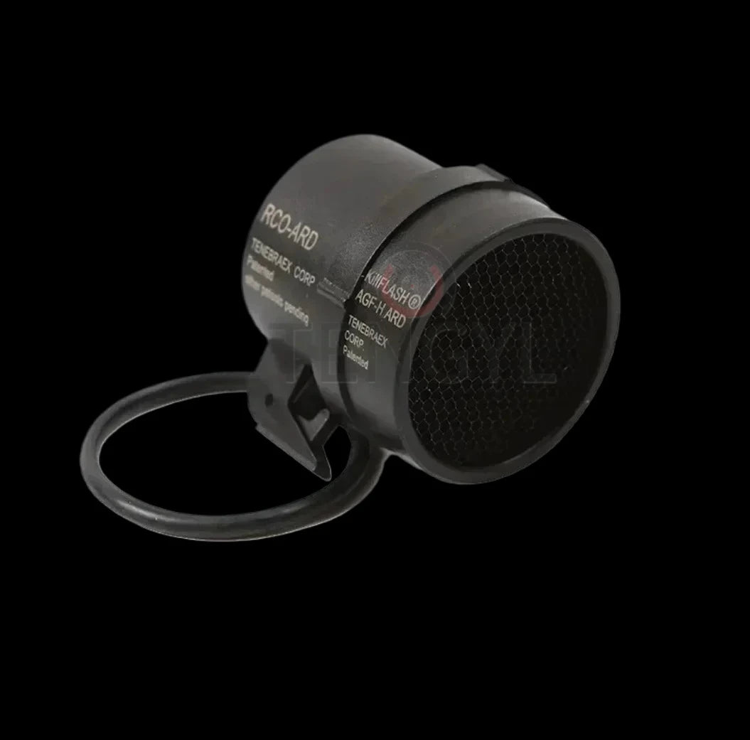 Hunting  4x32 Fiber Illuminated Red Chevron Scope with Killflash and Embossed Logo Rifle Scope Ar 15