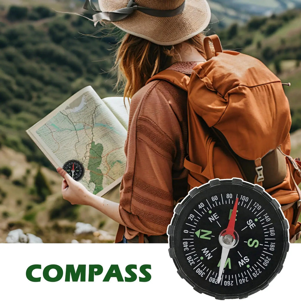 Survival Compass Navigation tool Portable compass instrument Outdoor Anti-loss accessories Exploration Gears for Survival Travel