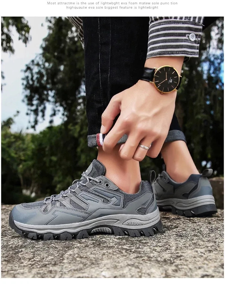 New Women & Men Hiking Shoes Outdoor Trekking Sports Climbing Camping Boots Non-slip Waterproof Walking Jogging Trainers Sneakers