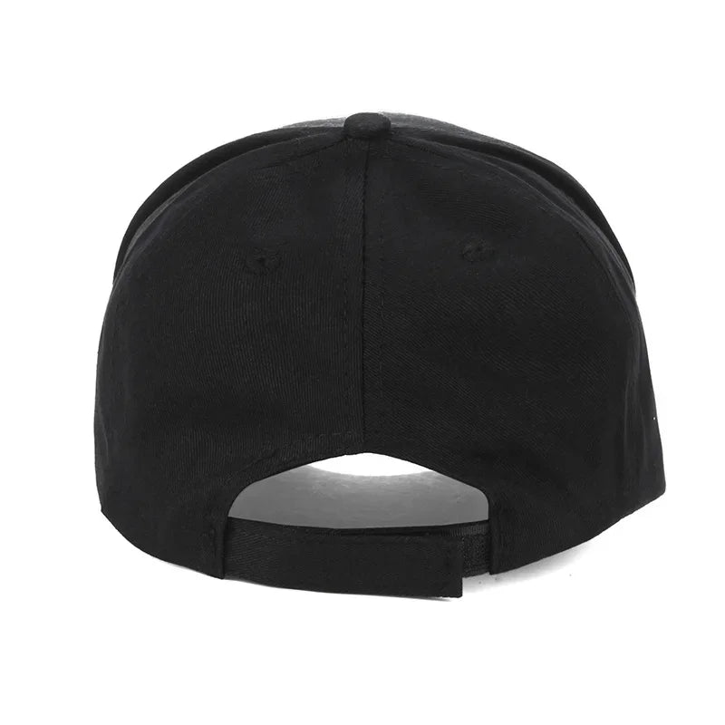 Men Outdoor Fishing Cap Fishing Hat Baseball Golf Hunting Cap with Cartoon Fish Bones Snapback Hat