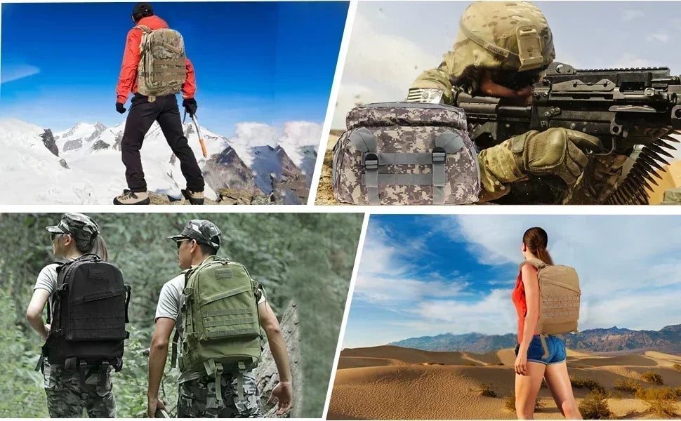 Outdoor camping backpack Waterproof hunting bag Backcountry hunting backpack Large capacity hunting day bag