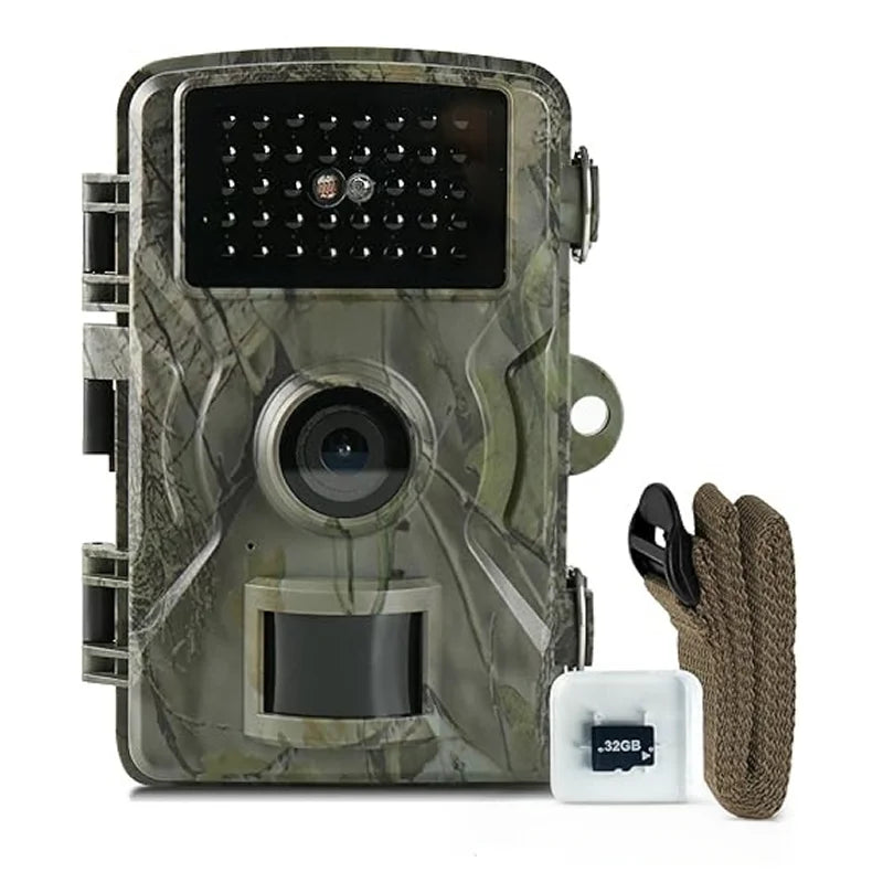 Hunting Trail Camera 1080P Wildlife Activated Trigger Time Infrared Night Vision IP66 Waterproof Hunting Outdoor Wildlife