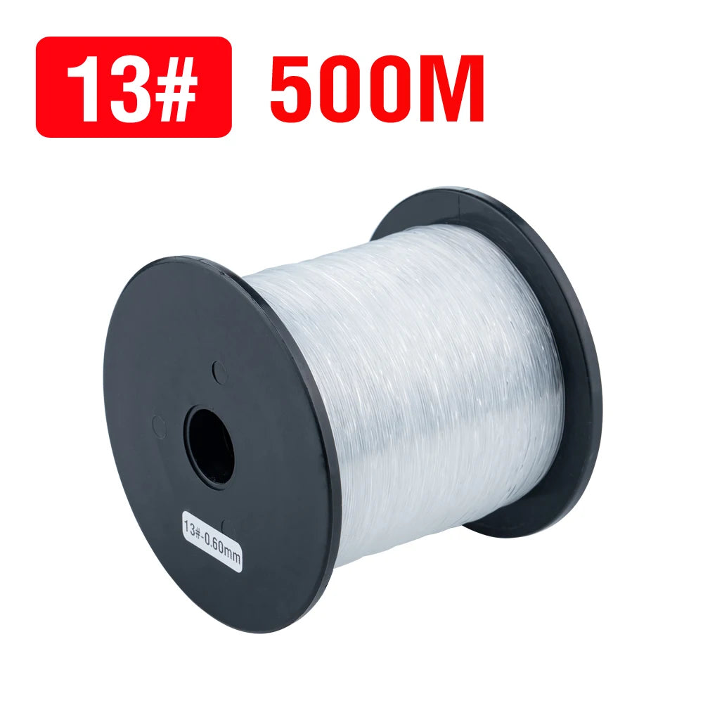 500M Nylon Fishing Line Long Casting Fishing Wire Heavy Duty Strong Clear Monofilament Line (35-90LB)