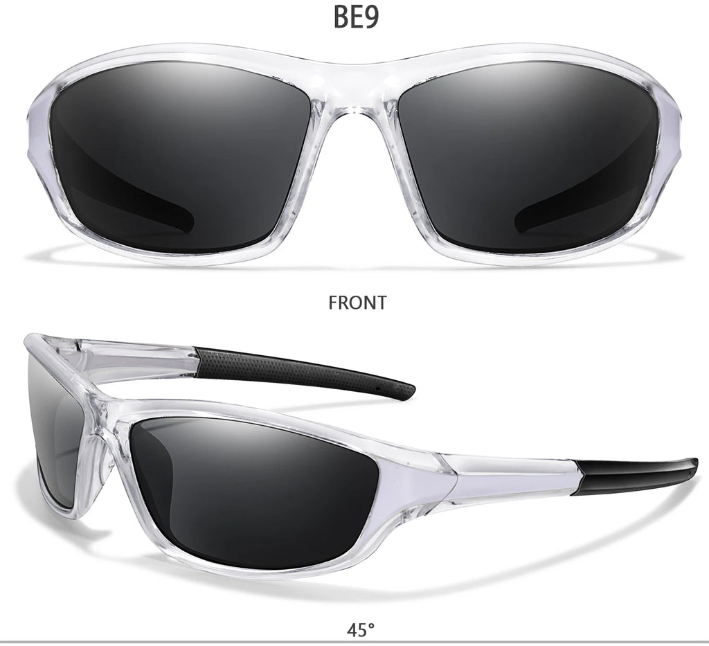 Polarized Fishing Sunglasses Men And Women Sports Colorful Glasses with UV protection for Outdoor Running, Hiking, Cycling