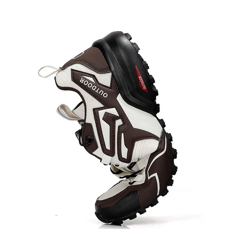 Anti-Slip & Wear-Resistant Hiking Boots for Men Women – Ideal for Mountaineering, Camping & Cycling with Superior Traction