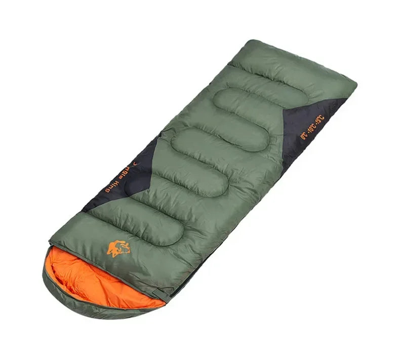 MOUNTAINHIKER JUNGLEKING Camping Sleeping Bag Ultralight Waterproof 4 Season Warm Envelope Sleeping Bags for Outdoor Hiking