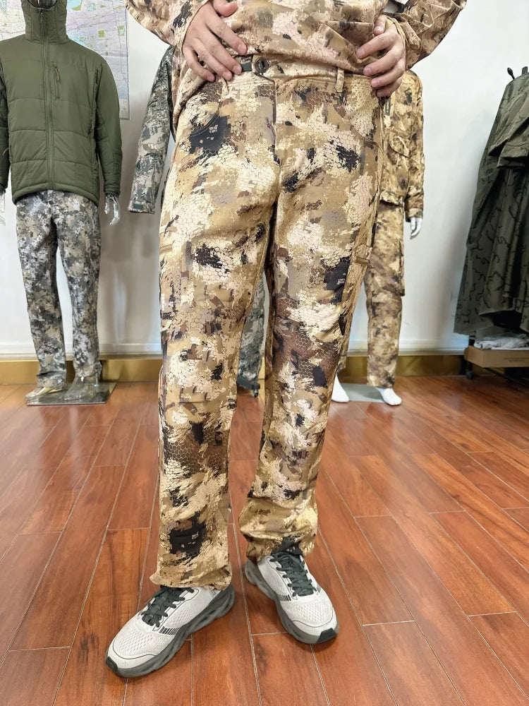 Ainfad Traverse Hunting products Outdoor Truck Camouflage hunting Hunting pants Quick-drying stretch antibiosis pants