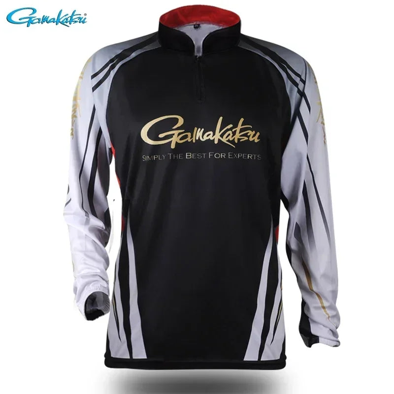 Fishing Shirts Outdoor Sport Quick Dry Mens Fishing Clothes Long Sleeve Sunscreen Anti-uv Breathable fishing shirt clothes
