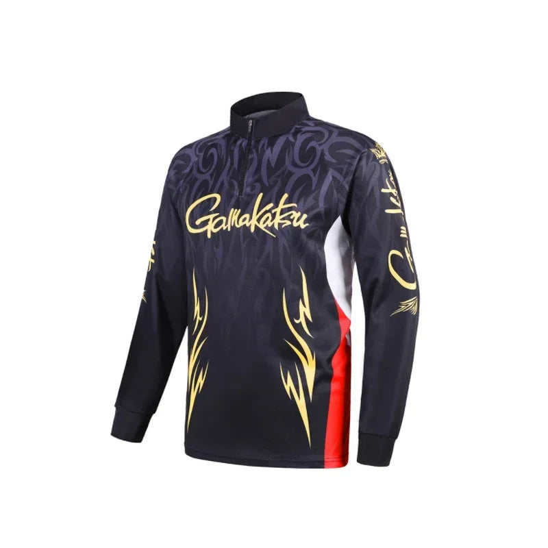 Fishing Vest Spring  Men Long Sleeve Outdoor Cycling Shirts Quick Dry Breathable Clothes Fishing Clothing Shirt