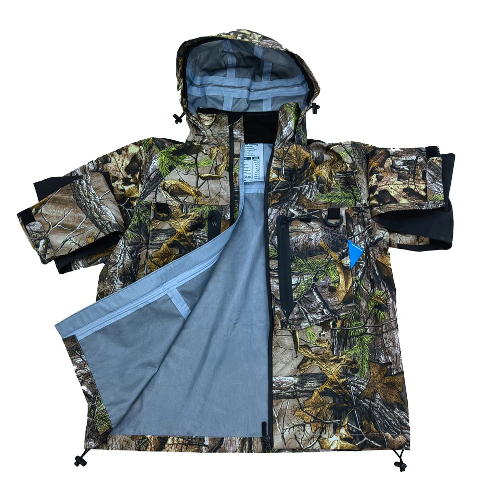 Hunting / Breathable Wader Fly Fishing Jacket Waterproof Wading Jacket Fishing Clothes Fishing Outerwear