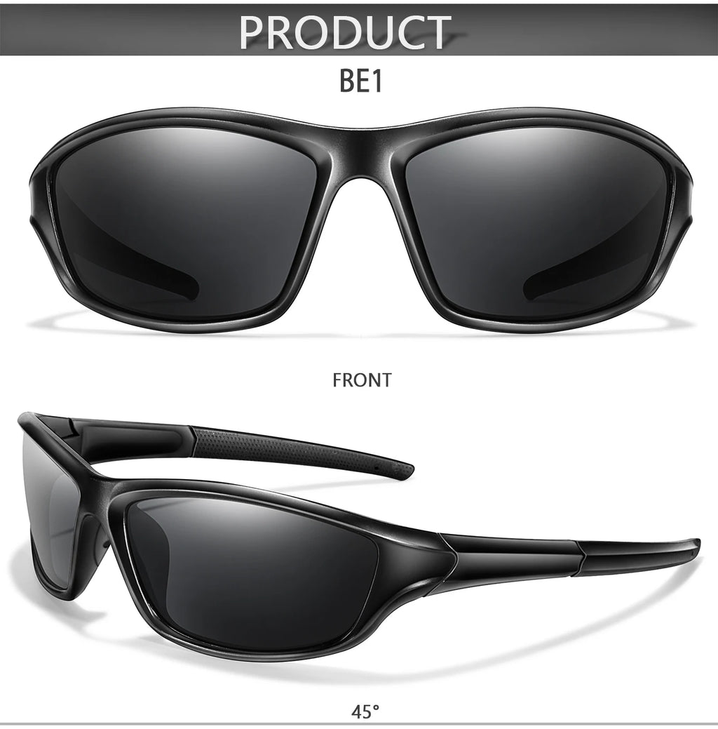 Polarized Fishing Sunglasses Men And Women Sports Colorful Glasses with UV protection for Outdoor Running, Hiking, Cycling