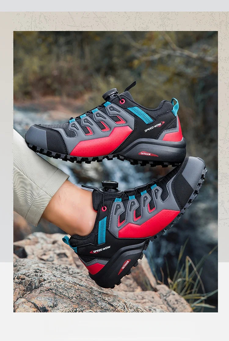 Men's Fashion Hiking Boots All-Season Wear Slip-Resistant, Comfortable, Durable Ideal for Outdoor Hiking and Mountain Climbing