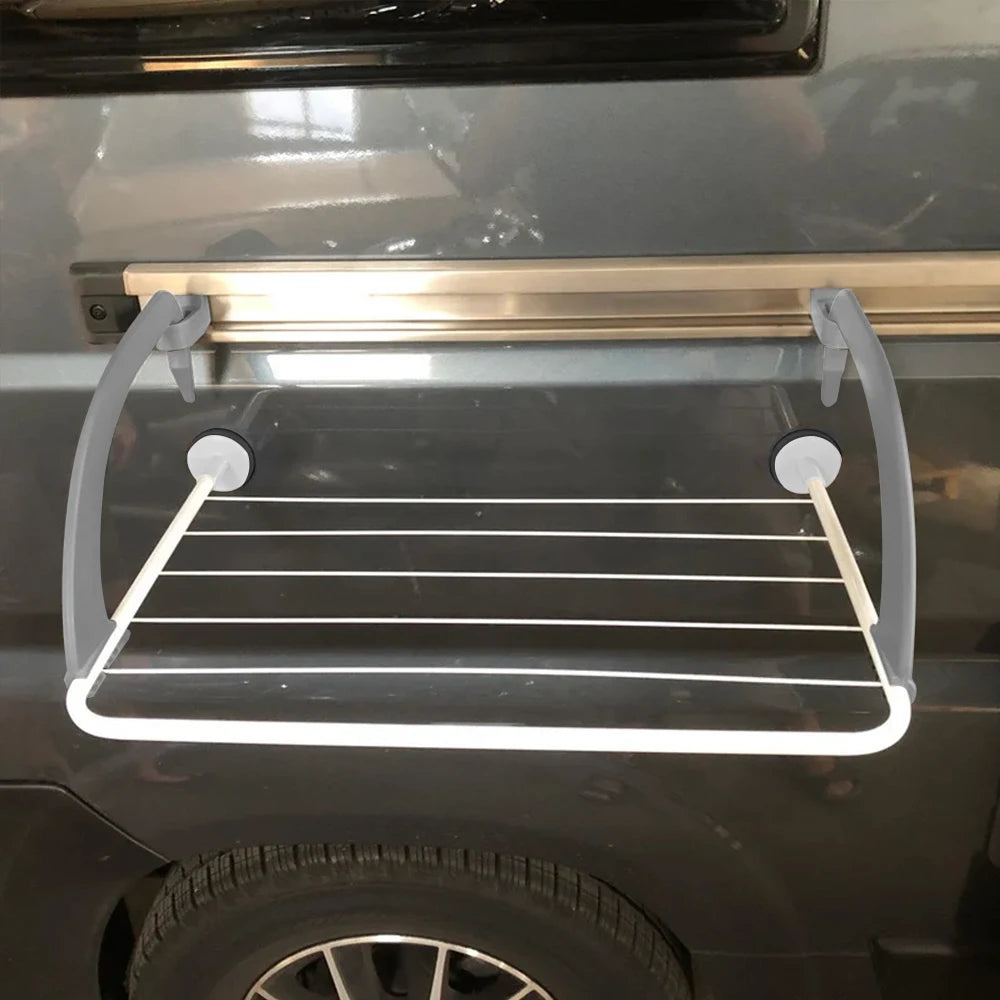 RV Clothesline Rack Indoor Outdoor Clothesline Hook Camper Van Storage Rack Caravan Motorhome Storage For Fiat Ducato Citroen