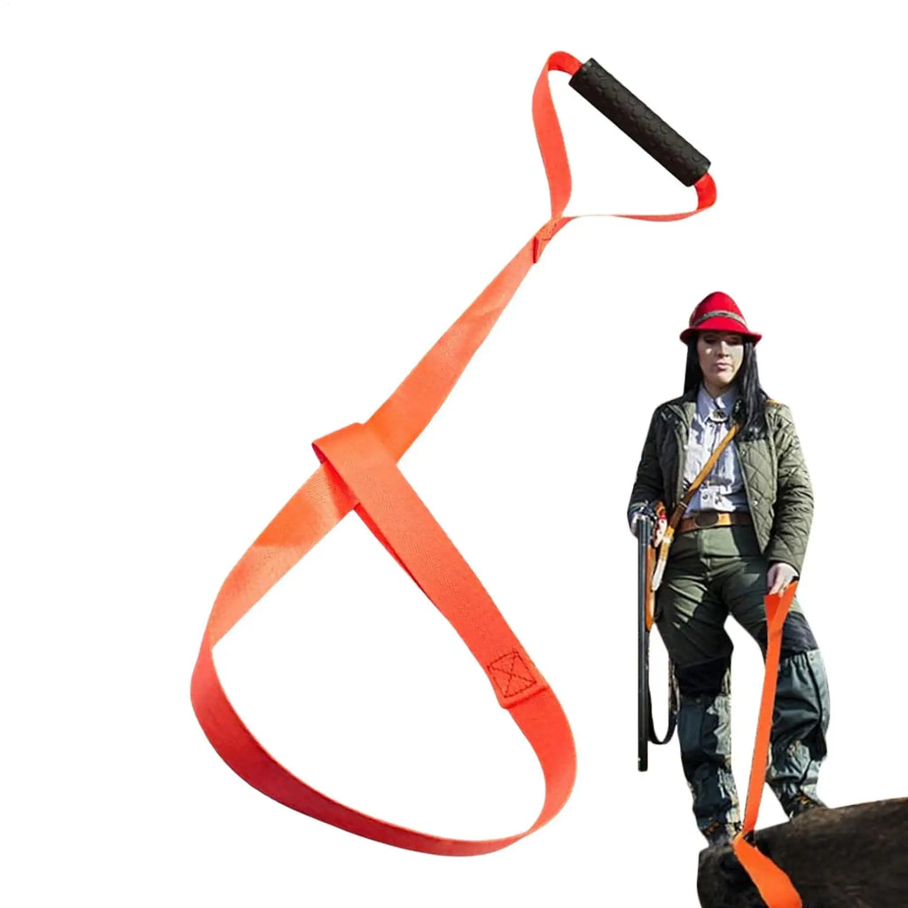 Deer Drag MultiPurpose Folding Pulling Strap Deer Hunting Gear For Field Dressing Tools Heavy Boxes Luggage Wild Boar Trees Goat
