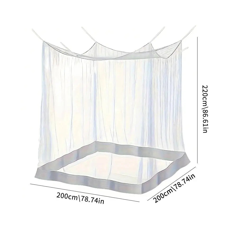 Outdoor Camping Mosquito Net Lightweight Huge Hammock Bug Tarp Repellent Breathable Mesh Tent Insect Canopy Bed Curtain